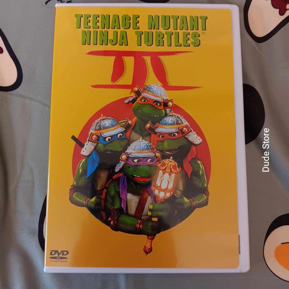 Teenage Mutant Ninja Turtles 3 - 1992/2002 DVD - Good+